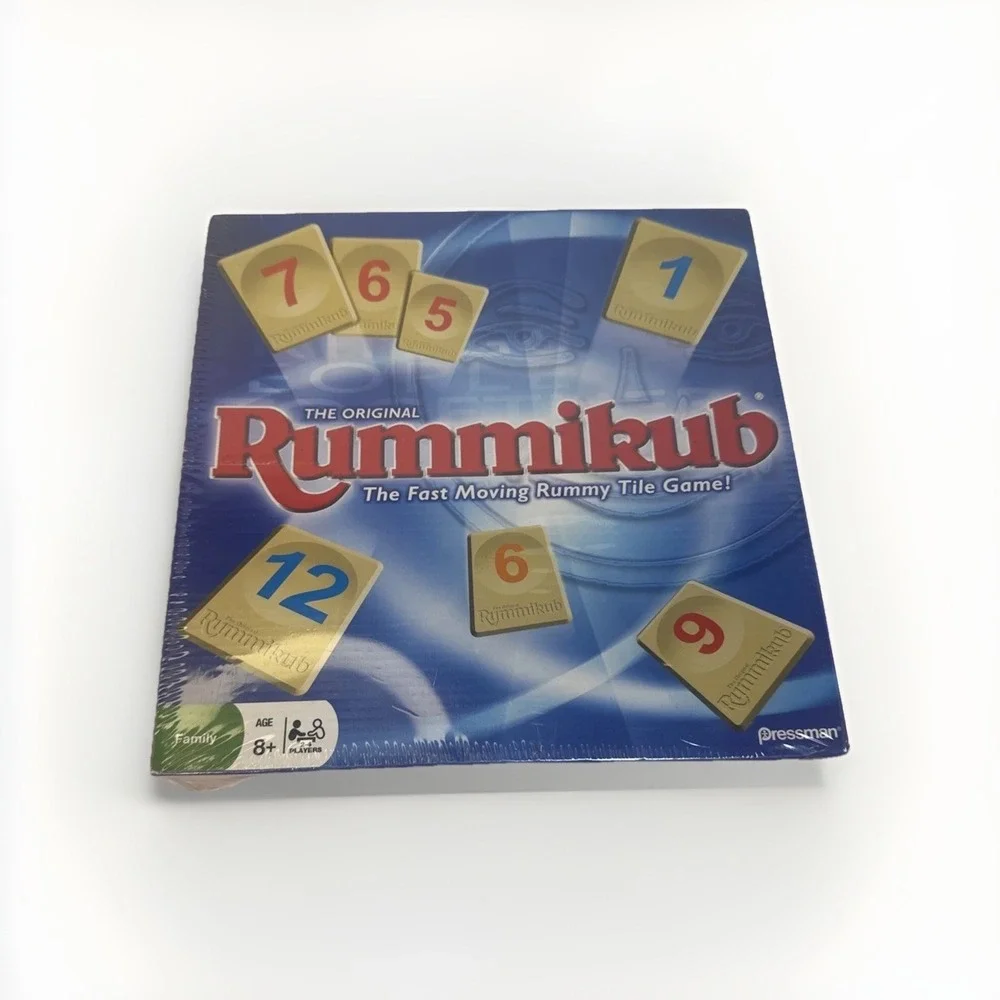 1997 Rummikub The Original Fast Moving Rummy Game Pressman Sealed - Picture 1 of 7